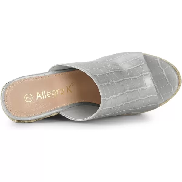 Allegra K Women's Espadrilles Wedges Wedge Sandals