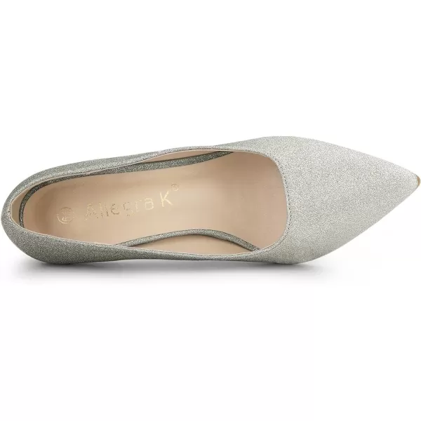 Allegra K Women's Party Glitter Stiletto High Heels Pumps