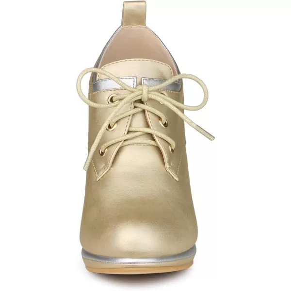 Allegra K Women's Platform Lace Up Chunky Heels Ankle Boots