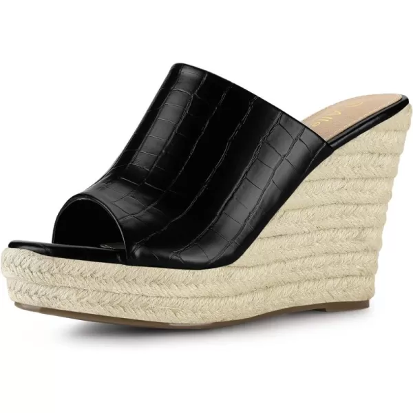 Allegra K Women's Espadrilles Wedges Wedge Sandals