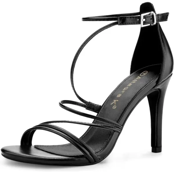 Allegra K Women's Party Strappy Stiletto High Heels Sandals