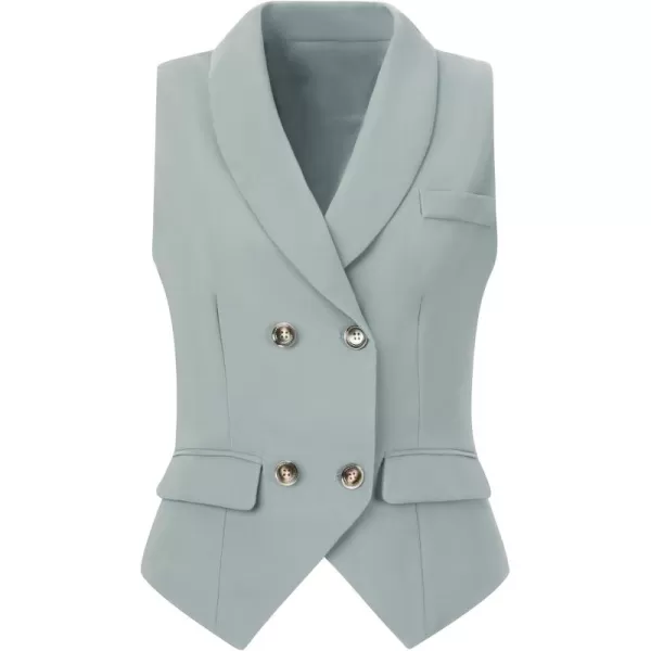 Allegra K Women's Suit Vest Dressy Lapel Collar Versatile Racerback Waistcoat