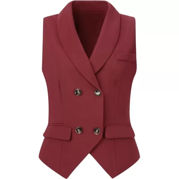 Allegra K Women's Suit Vest Dressy Lapel Collar Versatile Racerback Waistcoat