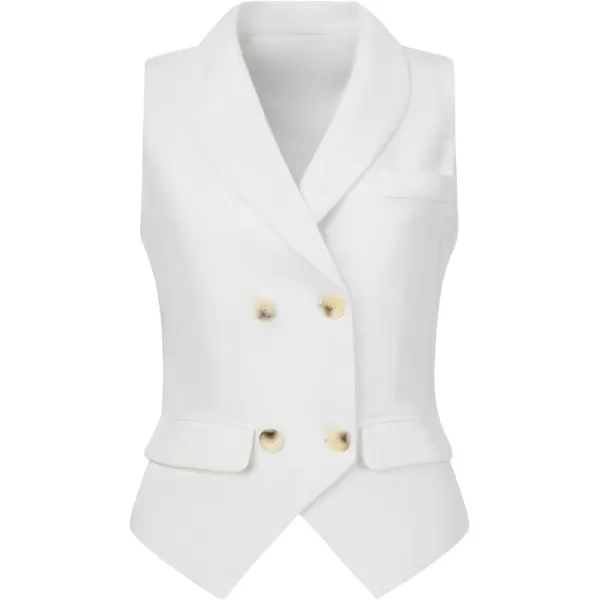 Allegra K Women's Suit Vest Dressy Lapel Collar Versatile Racerback Waistcoat