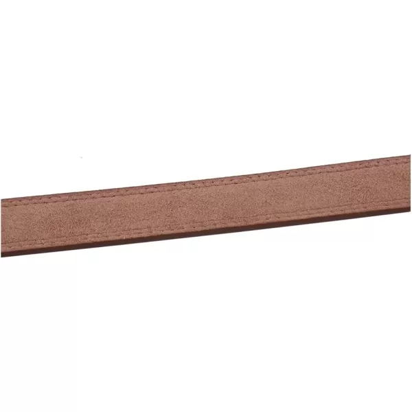 uxcell Unisex Single Prong Buckle Classic Casual Belt with Double Stitch Edge 1 1/8 Inches