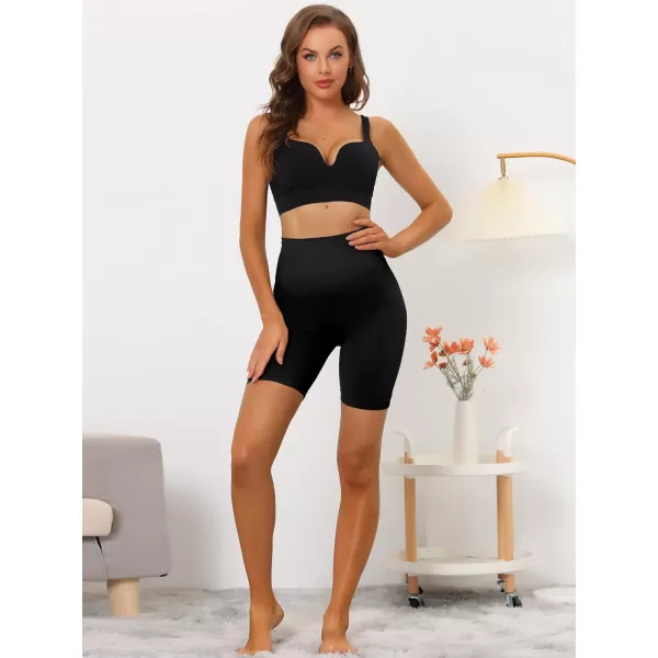 Allegra K Women's High Waisted Shapewear Slip Shorts Thigh Slimmers Tummy Control Knickers Panties