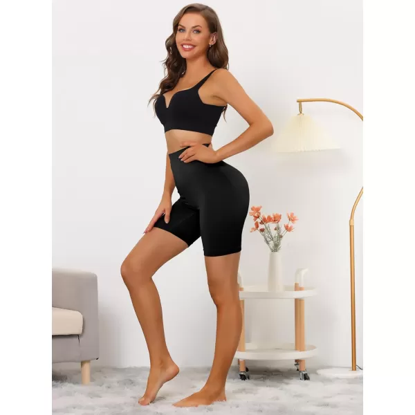 Allegra K Women's High Waisted Shapewear Slip Shorts Thigh Slimmers Tummy Control Knickers Panties