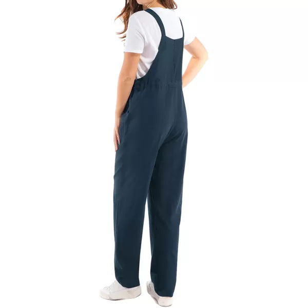 Allegra K Women's Overalls Adjutable Strap Drawstring Suspenders Jumpsuit