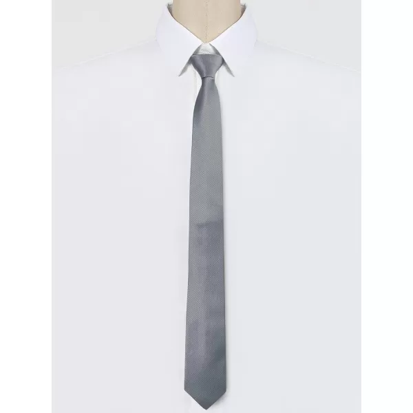 Allegra K Men's Skinny Pretied Solid Color Zipper Ties Neck Adjustable Strap Wedding Groom Tie