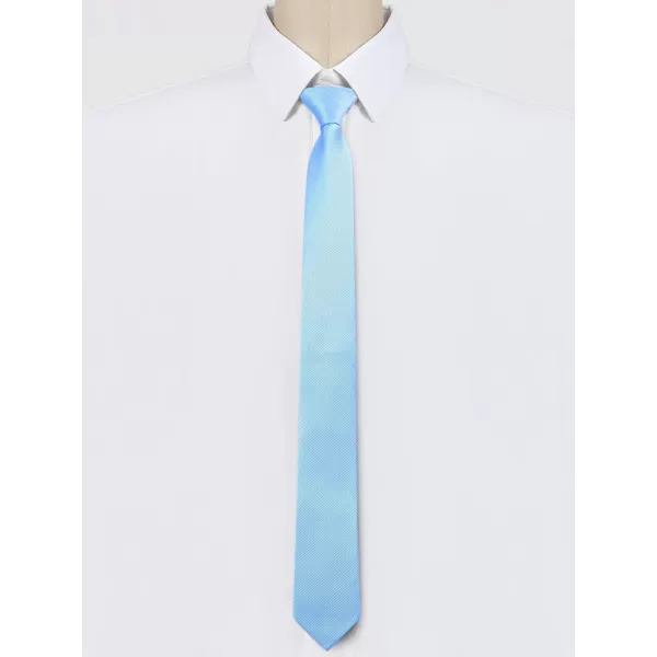 Allegra K Men's Skinny Pretied Solid Color Zipper Ties Neck Adjustable Strap Wedding Groom Tie