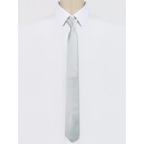 Allegra K Men's Skinny Pretied Solid Color Zipper Ties Neck Adjustable Strap Wedding Groom Tie