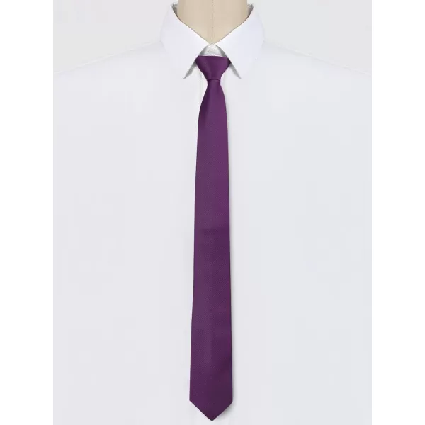 Allegra K Men's Skinny Pretied Solid Color Zipper Ties Neck Adjustable Strap Wedding Groom Tie