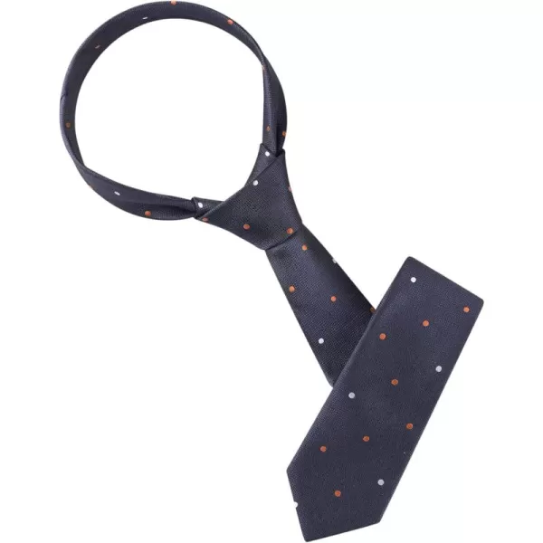 Allegra K Men's Skinny Necktie Self-tied Polka Dots Formal Casual Slim Tie