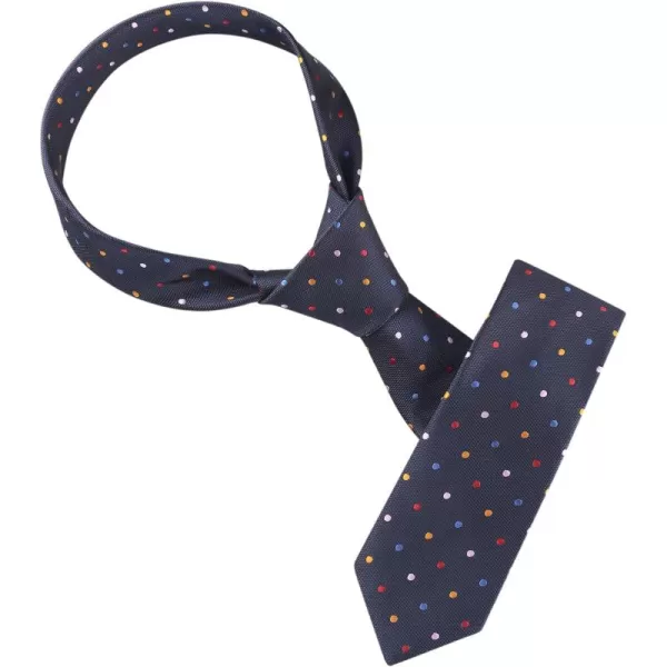 Allegra K Men's Skinny Necktie Self-tied Polka Dots Formal Casual Slim Tie