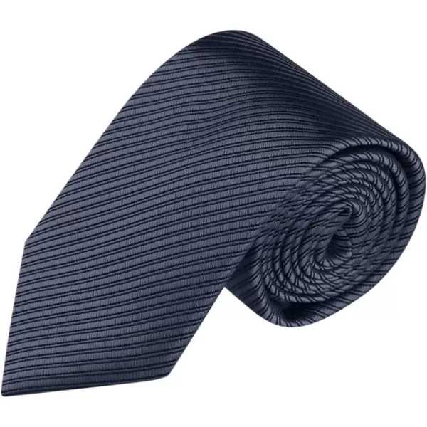 Allegra K Men's Solid Color Self-tied Stripes Textured Wide Tie Neck Wedding Formal Ties