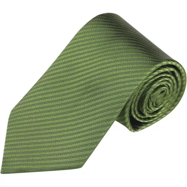 Allegra K Men's Solid Color Self-tied Stripes Textured Wide Tie Neck Wedding Formal Ties