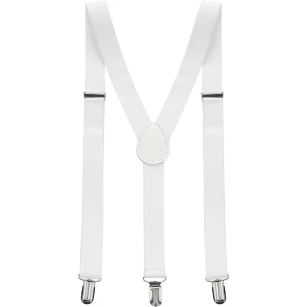 Allegra K Lady Woman Adjustable Metal Clamp Elastic Suspenders Braces