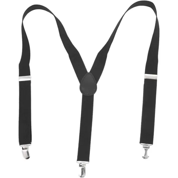 Allegra K Lady Woman Adjustable Metal Clamp Elastic Suspenders Braces