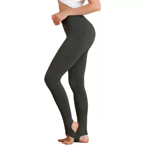 Allegra K Women's Leggings Elastic Waistband Gym Yoga Soft Cotton Christmas Stirrup Pants