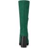 imageAllegra K Womens Mid Calf Block Heel BootsGreen