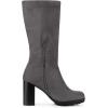 imageAllegra K Womens Mid Calf Block Heel BootsGrey