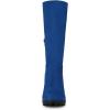 imageAllegra K Womens Mid Calf Block Heel BootsRoyal Blue