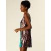 imageAllegra K Womens Glitter Sequin Dress Spaghetti Strap V Neck Party Cocktail Sparkly Mini Dress ClubwearMermaid