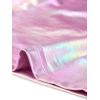 imageAllegra K Womens Halloween Shiny Glitter Shirt Holographic Party Disco Rainbow Metallic TopShiny Pink