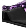 imageAllegra K Womens Halloween Sparkly Jackets 2024 Party Crop Sequin Bomber JacketPurple