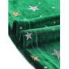 imageAllegra K Womens Shiny Star Dresses Sleeveless Mini Christmas Velvet DressDark Green