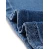 imageAllegra K Womens High Waist Denim Skirt Side Slit Casual Stretch Short Mini Jean SkirtsBlue
