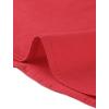 imageAllegra K Womens Cute Suspender Skirt High Waist Overall Corset Skater Skirt Short Mini DressRed