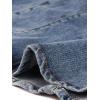 imageAllegra K Womens Fishtail Bodycon Skirts High Waist Midi Jean Denim SkirtBlue Gray