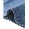 imageAllegra K Womens Fishtail Bodycon Skirts High Waist Midi Jean Denim SkirtSky Blue