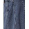 imageAllegra K Womens Denim Skirt Overall Adjustable Strap Braces Mini Suspender Washed Jean SkirtsRetro Blue