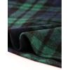 imageAllegra K Womens Christmas Plaids Vintage Tartan Elastic Waist Knee Length ALine SkirtGreen