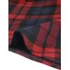 imageAllegra K Womens Christmas Plaids Vintage Tartan Elastic Waist Knee Length ALine SkirtRed