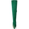 imageAllegra K Womens Platform Block Heel over Knee High BootsGreen