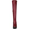 imageAllegra K Womens Platform Boots Chunky Heel Over Knee High BootsBurgundy