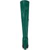 imageAllegra K Womens Platform Boots Chunky Heel Over Knee High BootsEmerald Green