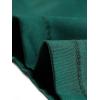 imageAllegra K Womens Satin Night Suits Valentines Day Button Down Pjs with Pants Silky Lounge Pajama SetsDark Green