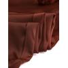 imageAllegra K Womens Drawstring Elastic Waist Athleisure Pants Ankle Length Satin Joggers with PocketBrown