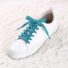 imageAllegra K Glitter Shiny Metallic Sparkling Shimmery Flat Sneakers Shoelace Shoe Laces StringsBlue