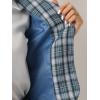 imageAllegra K Womens Plaid Waistcoat Notched Lapel Collar Single Breasted Vintage VestDusty Blue