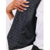 imageAllegra K Womens Plaid Waistcoat Notched Lapel Collar Single Breasted Vintage VestGrey Blue