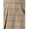 imageAllegra K Womens Checks Adjustable Strap Christmas Pinafore Overall Dress Suspender SkirtKhaki