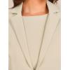 imageAllegra K Business Dress Suit Sets for Womens 2 Piece Sleeveless Dress and Notched Lapel BlazerKhaki