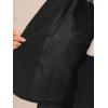 imageAllegra K Cape Sleeve Blazer for Womens Business Work Open Front Casual Jacket CoatBlack