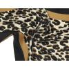 imageAllegra K Leopard Print Rhombus Neck Scarf Scarves Wraps Neckerchief for WomenEarthy Yellow