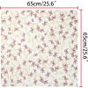 imageAllegra K Women Chiffon Scarves  256quot X256quot  Floral Print Square Kerchief Neck Scarf NeckerchiefWhite Floral